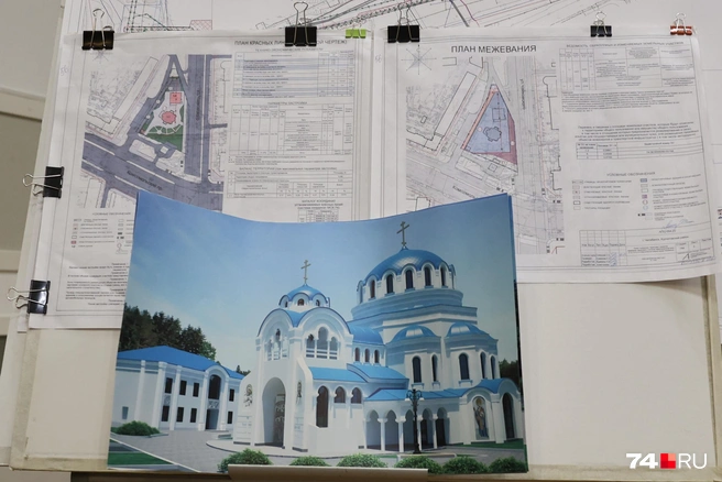 Храм будет построен в византийском стиле | Источник: Дарья Пона