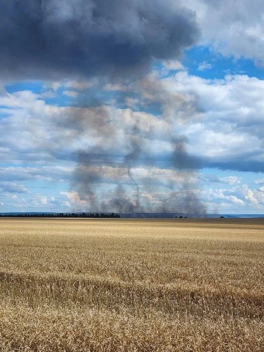 Мини-смерч&nbsp;— такое нечасто увидишь | Источник: из личного архива М. Вавиловой