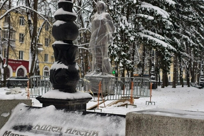 В Уфе появился памятник архитектору Черниковки