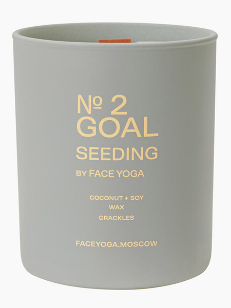 Свеча ароматическая Goal Seeding, Face Yoga