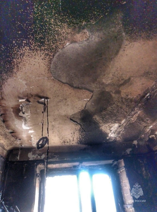 Пожар тушили 29 спасателей | Источник: пресс-служба Главного управления МЧС России по Курганской области