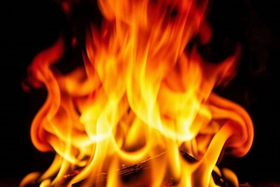 Пожар в Холмске уничтожил хозпостройку на 80 кв.м