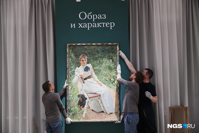 На фото — портрет Ольги Федоровны Томара | Источник: Александр Ощепков / NGS.RU