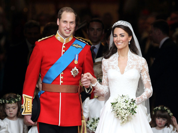 Кейт Миддлтон и принц Уильям: история в фотографиях | Marie Claire