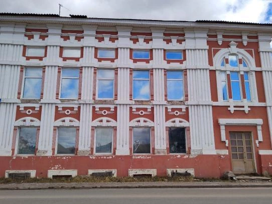 Современный вид Дома купца Башкирова в Городце. | Источник: Министерство имущественных и земельных отношений Нижегородской области