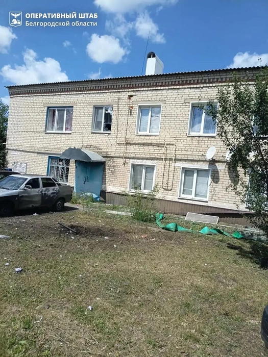 7 июля в Новом Осколе ВСУ атаковали жилой дом — ранен мужчина | Источник: Оперштаб Белгородской области / max.ru