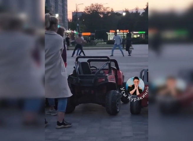 Массовую драку у Дворца торжеств сняли с другого ракурса | ya62.ru