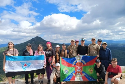 Кадеты класса имени Андрея Касимова вернулись из горного похода