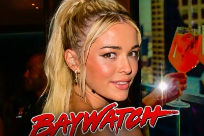Ливви Данн в римейке 'Baywatch' с Брукс Нейдер