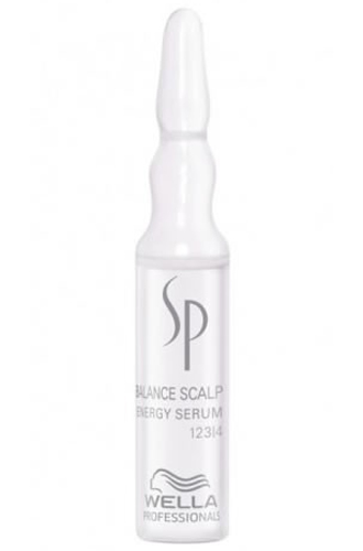 Энергетическая сыворотка против выпадения волос Balance Scalp Energy Serum в ампулах, Wella SP