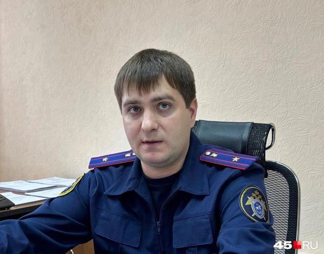 Илья Гаджиев возглавил второй отдел по расследованию особо важных дел (о преступлениях прошлых лет) СУ СКР по Курганской области в августе этого года | Источник: Кирилл Митин