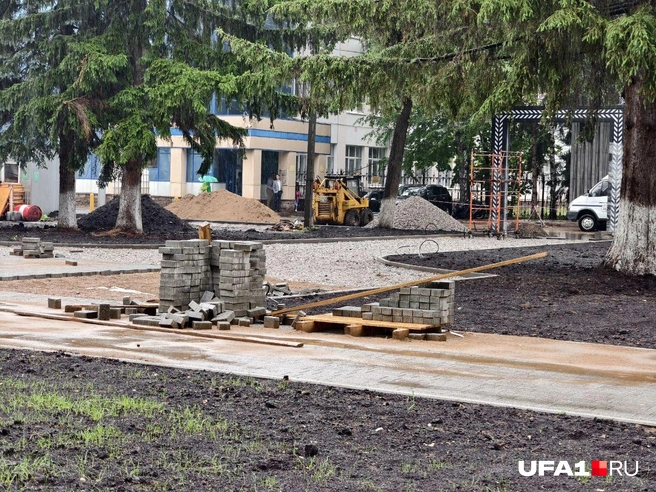 Но работа еще не закончена. Успеют к 1 июля? | Источник: Булат Салихов / UFA1.RU