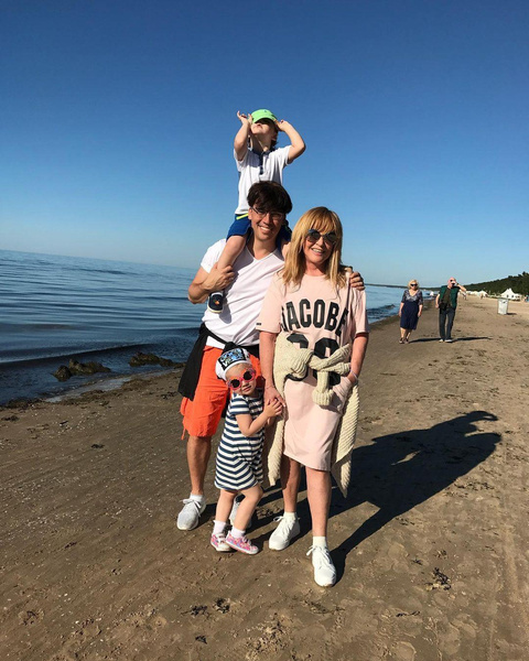 Алла Пугачева с детьми