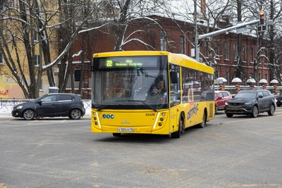 Новая выделенная полоса для автобусов в Ярославле