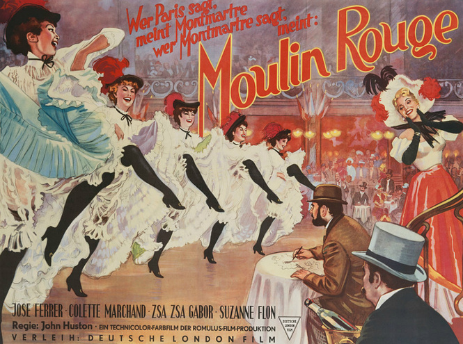 что собой представляет парижское заведение moulin rouge