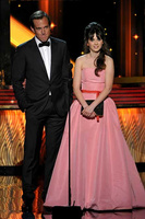Зои Дешанель, Уилл Арнетт, 63-я церемония вручения премии «Эмми» Zooey Deschanel, Will Arnett, 63rd Primetime Emmy Awards