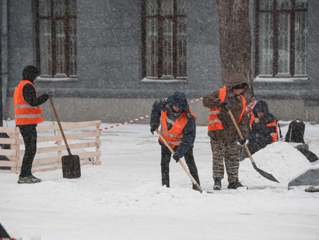 Неблагоприятные погодные условия продлятся до утра 24 ноября | Источник: Андрей Бортко / NGS.RU