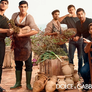Dolce & Gabbana: мужчины на сицилийском рынке