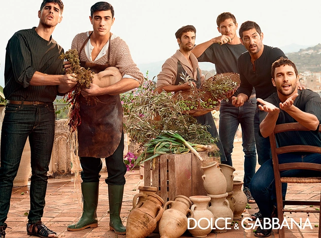 Dolce & Gabbana: мужчины на сицилийском рынке