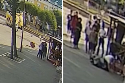 Магнитогорский бизнесмен избил омича в центре города