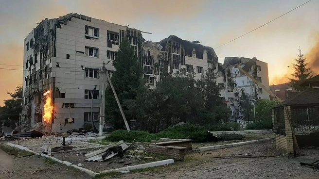 35 человек пострадали в ЛНР при ударе по колледжу. Фотографии пугают | Источник: Леонид Пасечник / «Макс»