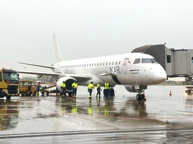 В Орск летает Embraer 190 | Источник: пресс-служба аэропорта Сочи