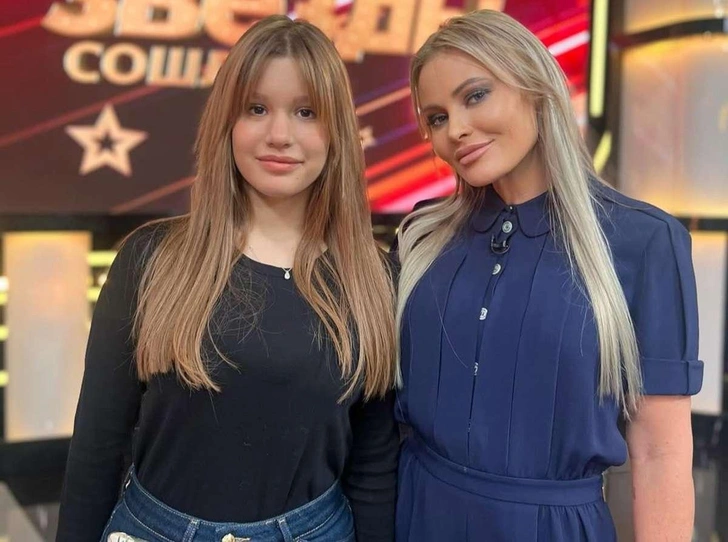 Дана Борисова с дочерью Полиной