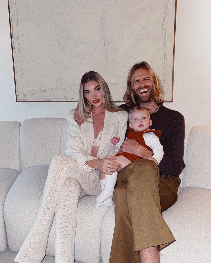 Семейная идиллия: модель Эльза Хоск поделилась праздничными фото с бойфрендом и дочерью