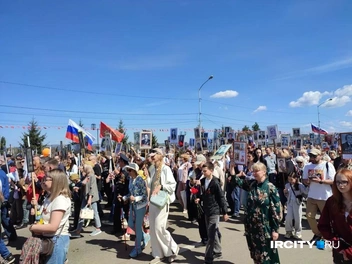 И, конечно, флаги России | Источник: Ксения Власова / «ИрСити»