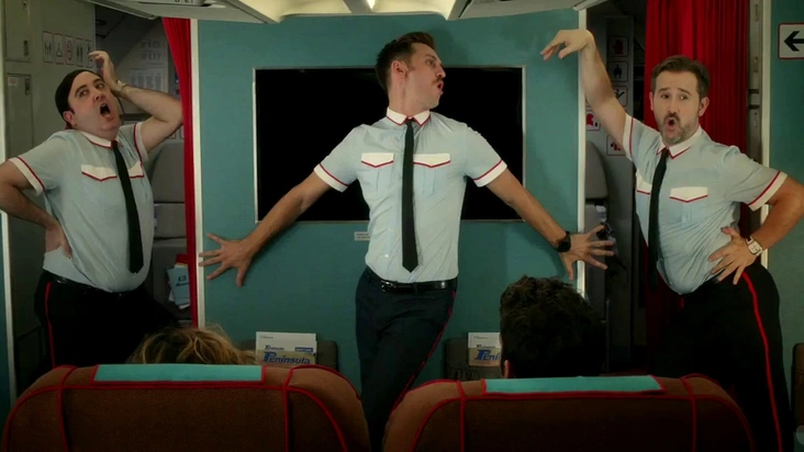 Кадр из фильма «Я так возбужден» | Источник: Кадр из фильма «Я так возбужден»