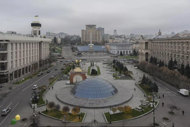 Взрыв слышали в Киеве | Источник: AP Photo / Andrew Kravchenko