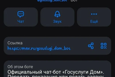 Мини-приложение «Госуслуги Дом» доступно в мессенджере МАКС