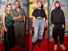 Асмус модничала, Волков скромничал на премьере сериала «Высокий сезон»