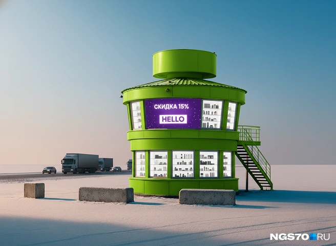 А вдруг спросом будет пользоваться косметика для прекрасных автоледи? | Источник: Серафима Пантыкина / «Городские медиа»