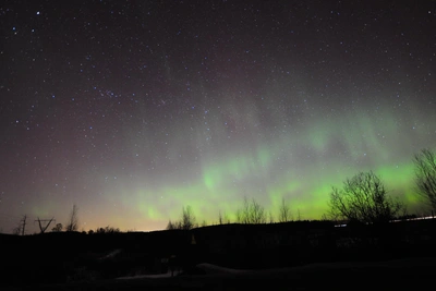 Северное сияние возможно в Москве 31 декабря