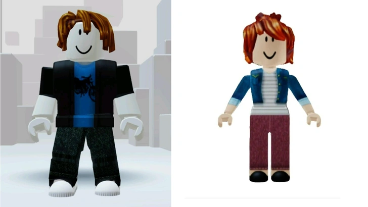 Так выглядит в Роблокс бесплатный аватар