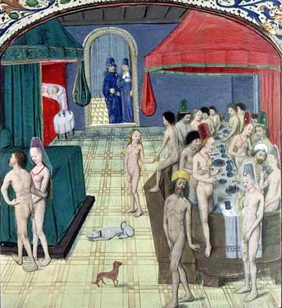 Моющееся Средневековье: как страсть к посещению бань объединяла королей, монахов, прекрасных дам и простолюдинов