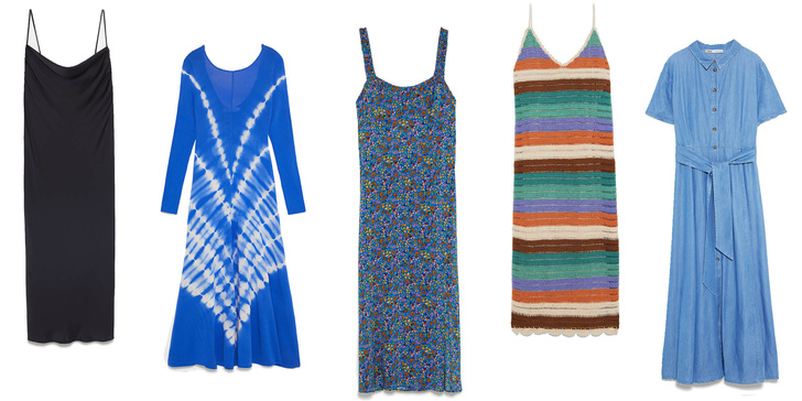 Что купить: 5 модных платьев для тех, кто проведет лето в городе
