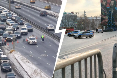 Дороги парализованы из-за визита Путина в Долгопрудный