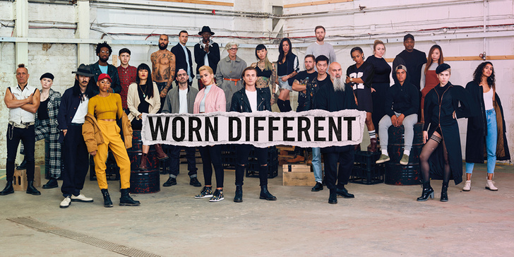 #WORNDIFFERENT новая кампания от DR. MARTENS