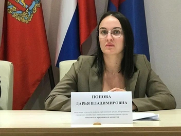 Дарья Попова&nbsp;— тоже сотрудник департамента горхозяйства | Источник: Мария Зарукина / NGS24.RU