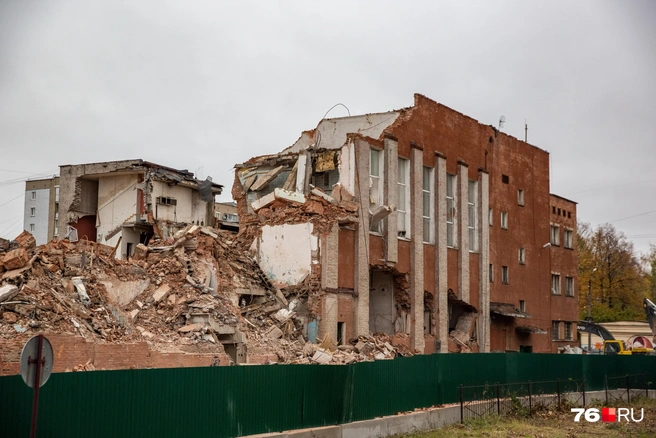 В Ярославле сносят городскую баню | Источник: Кирилл Поверинов / 76.RU