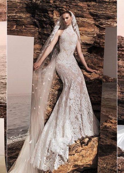 Финикийские платья в свадебной коллекции Zuhair Murad 2025