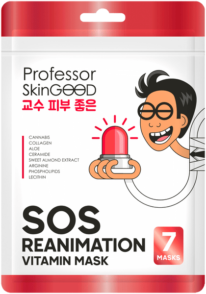 Professor SkinGOOD Анти-стресс маски «Фантастическое Питание» SOS Reanimation