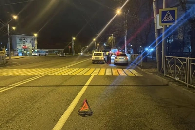 Пешеход сбит на переходе в Ставрополе и госпитализирован