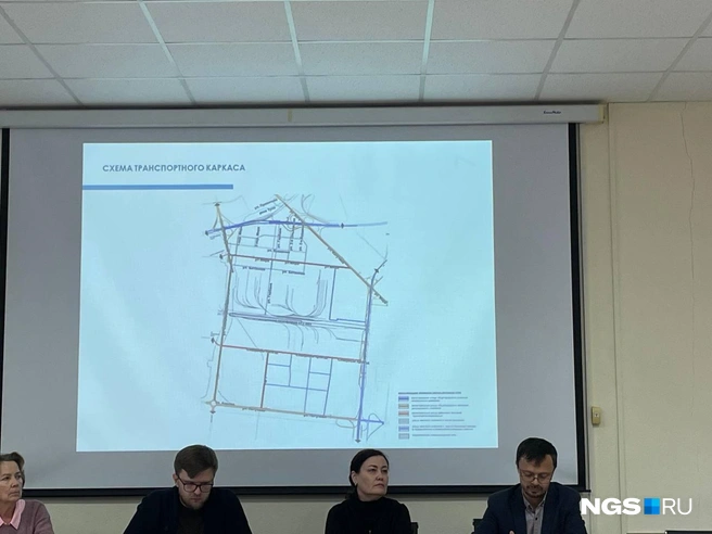 Транспортный каркас в новом проекте планировки такой же, как и в старом | Источник: Елизавета Горячева / NGS.RU