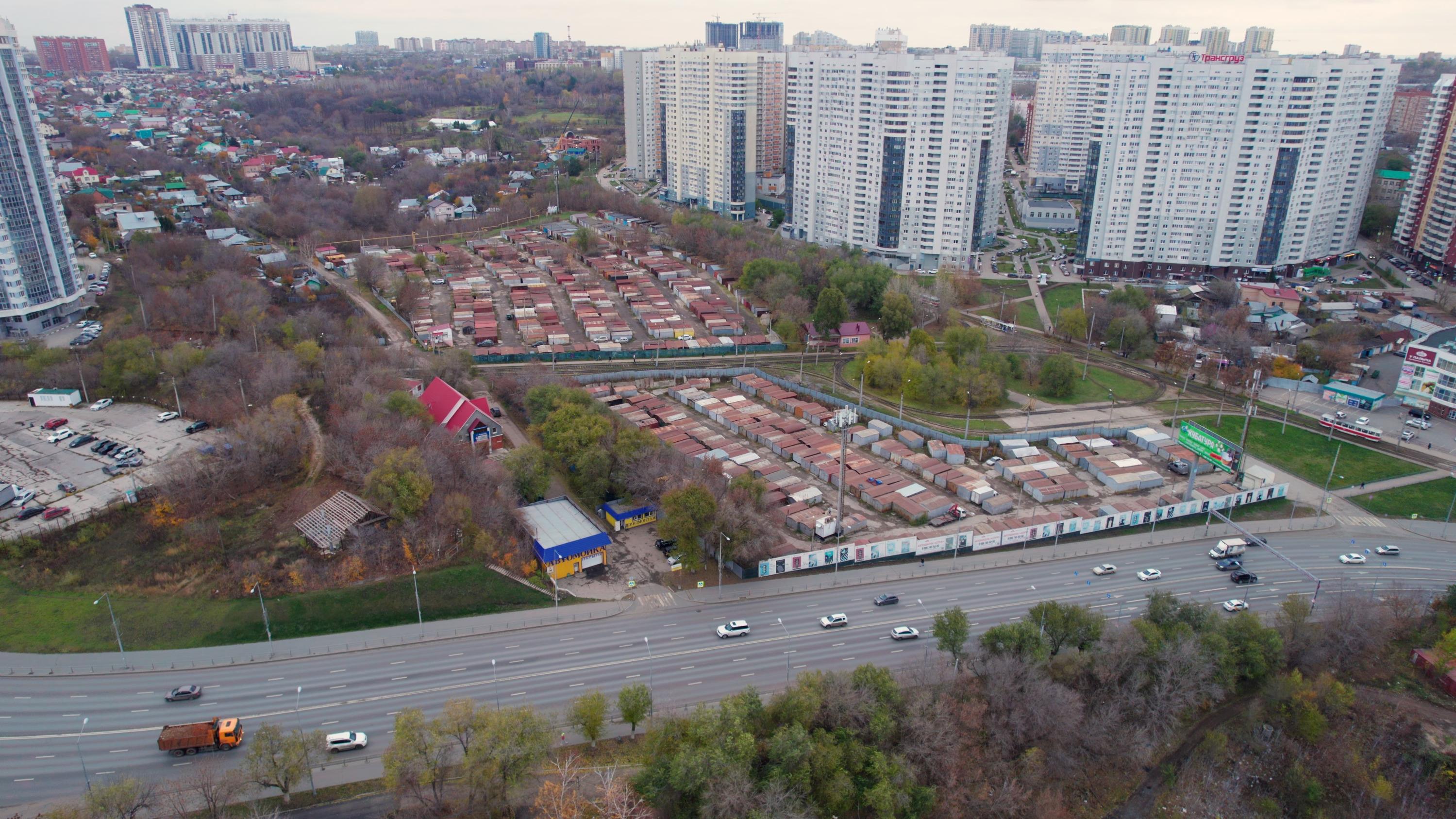 В Постниковом овраге начали сносить гаражи, ноябрь 2022 г - 12 ноября 2022  - 63.ру