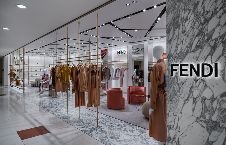 Новый бутик Fendi в ЦУМе