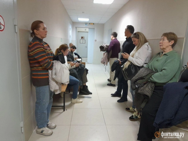 В коридорах Ленинского районного суда | Источник: Анна Мотовилова / «Фонтанка.ру»