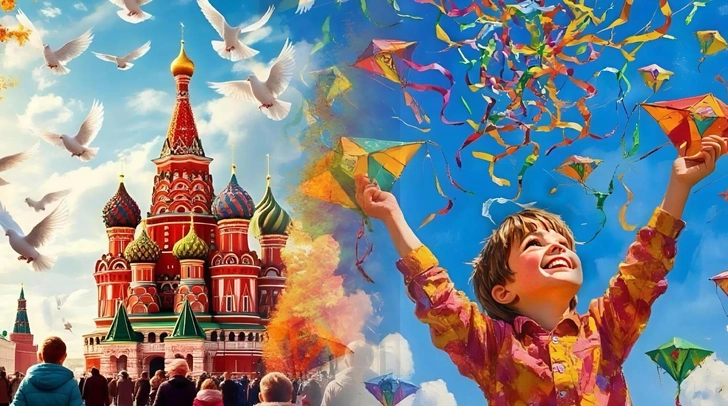 Открытка с Днем народного единства, поздравление с днем народного единства, с днем народного единства 2025, с днем народного единства картинки, день народного единства 2025, о дне народного единства, день народного единства картинки | Источник: theDay/GPT